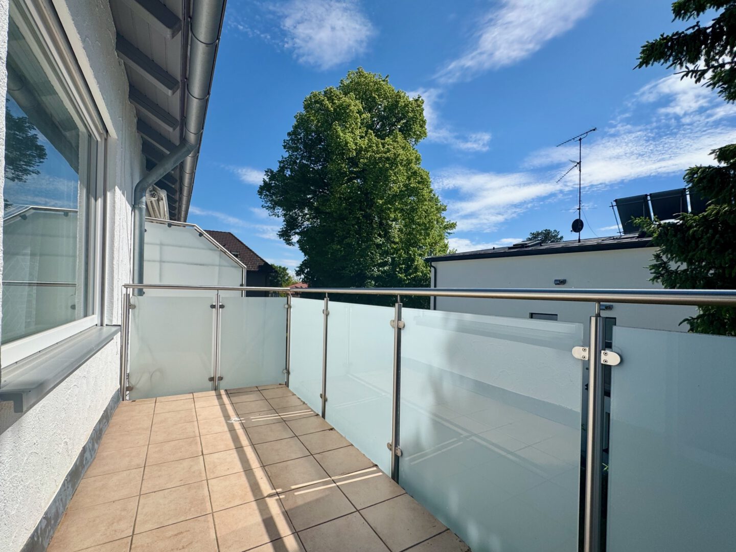 Balkon Richtung Westen