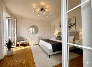 Einrichtungsbeispiel Schlafzimmer