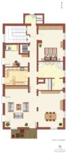 schematischer Grundriss 2. OG