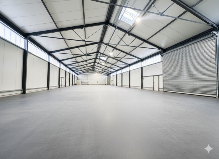 Innenansicht Warmhalle