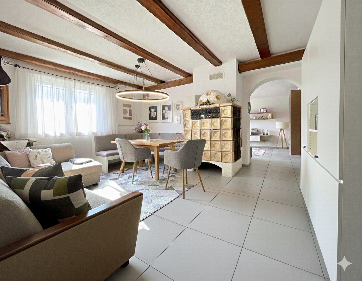 Visualisierung des Wohnraums