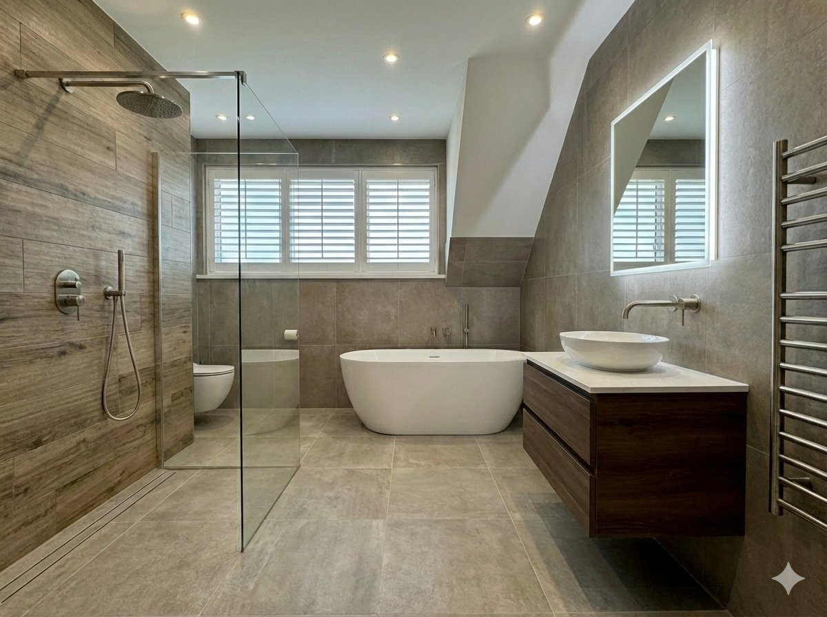 Renovierungsbeispiel Bad OG