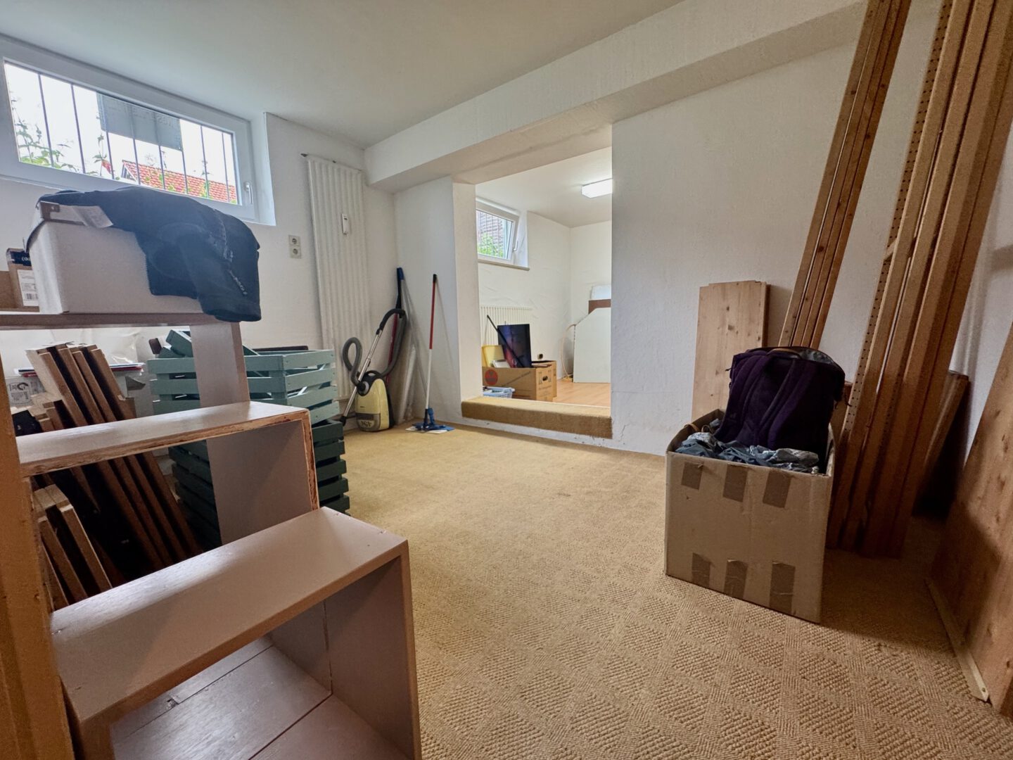 Großzügige Kellerräume mit Tageslicht