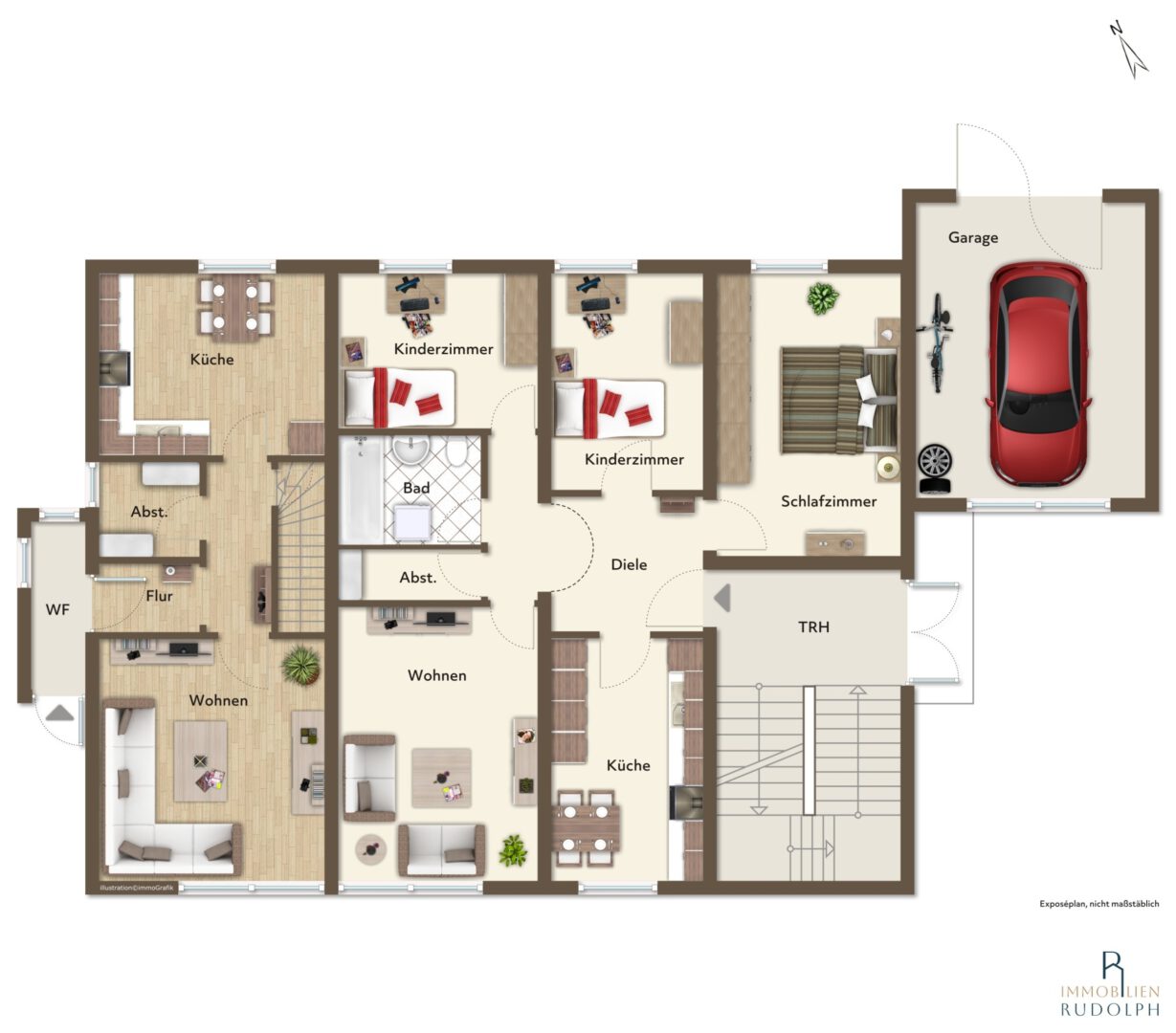 schematischer Grundriss HP
