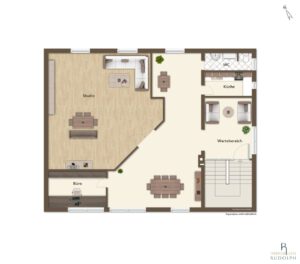 schematischer Grundriss DG Gewerbe