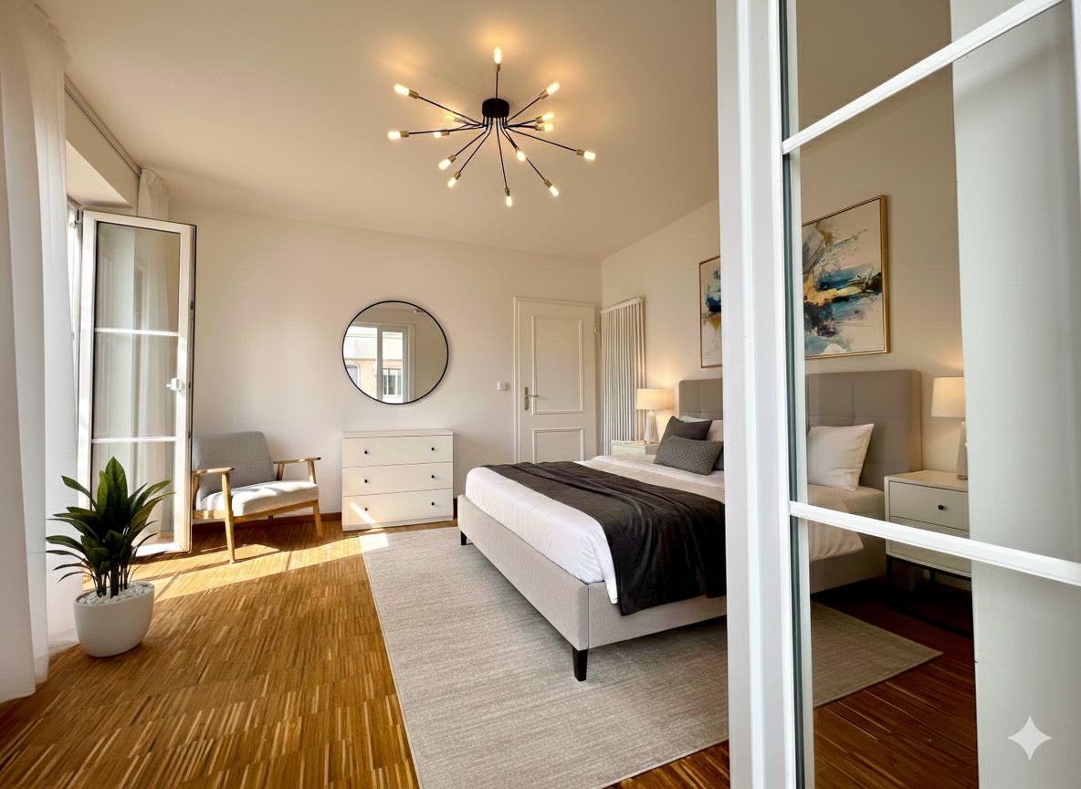 Designbeispiel Schlafzimmer