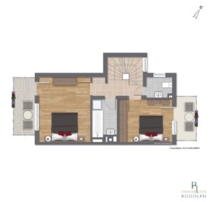 schematischer Grundriss 2. OG