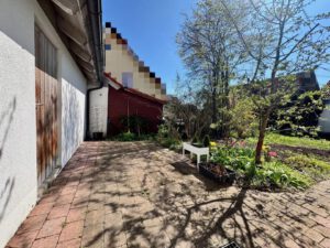 Eine von zwei Terrassen