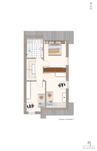 schematischer Grundriss OG