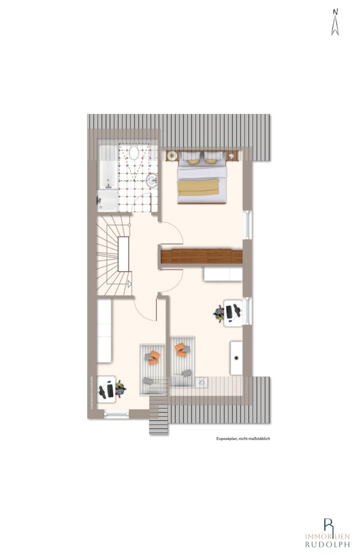 schematischer Grundriss OG