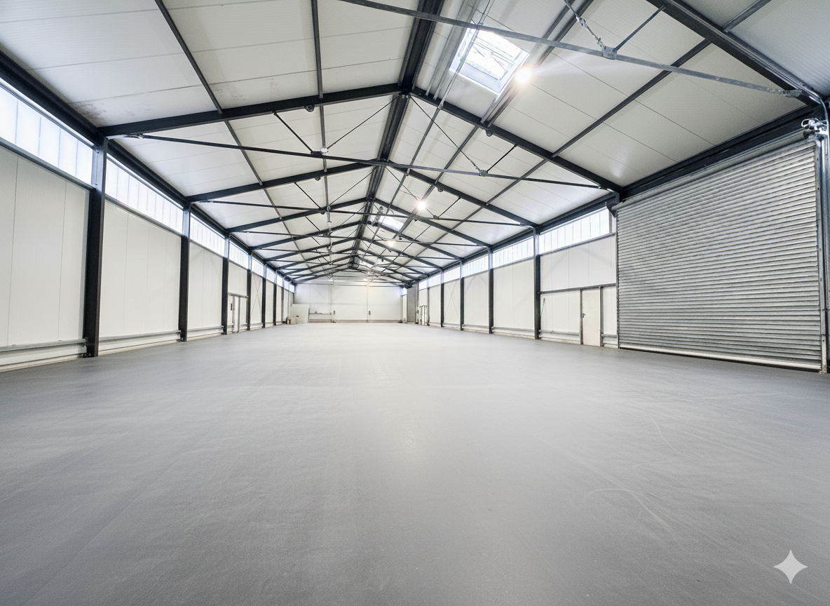 Innenansicht Warmhalle