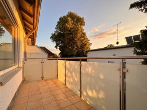 Balkon Richtung Westen
