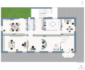 schematischer Grundriss