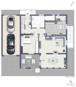 schematischer Grundriss EG