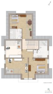 schematischer Grundriss OG